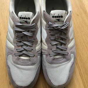 Men's Italian Diadora Sneakers WHITE size 12.5